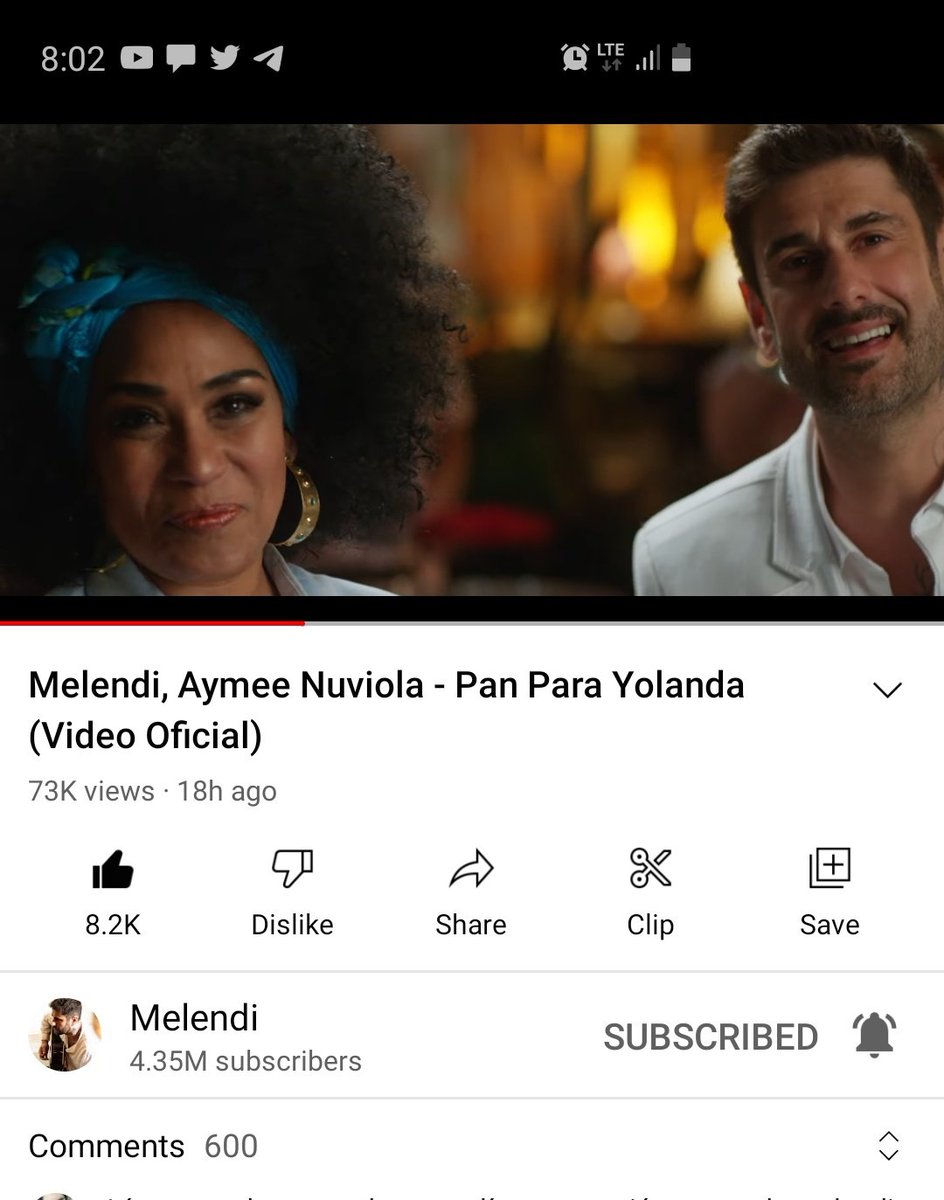 Leo23763060's tweet photo. La mejor canción que puedan escuchar. Me ha alegrado el día. @MelendiOficial @aymeenuviola muchas gracias por este tema tan hermoso
@LEYNY95 
@faraondisidente https://t.co/hepZoECmIa