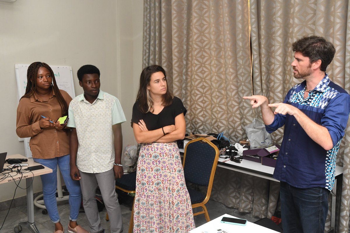 WACCBIP_UG's tweet photo. The Bio-Imaging West Africa training workshop 2022 ends today!
#Day10 begins with presentations by participants on using Fiji to analyze microscopic images.
Supported by: Back to the Roots Programme - https://t.co/6Ul5NGILdJ
#WAMBIAM #Bio_imaging https://t.co/J6dJEWOQDc