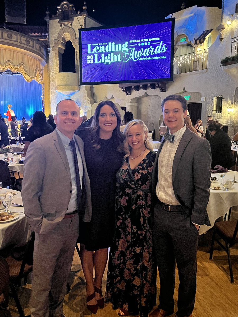inskeep_jamie's tweet photo. Great night at the @WomenandHiTech Leading Light Awards with the TPF4Y team! A lot to celebrate with the great work Indiana women are doing in STEM! #stem4all #robots4all #inthistogether #ilovemyjob https://t.co/NIXOazIzCX