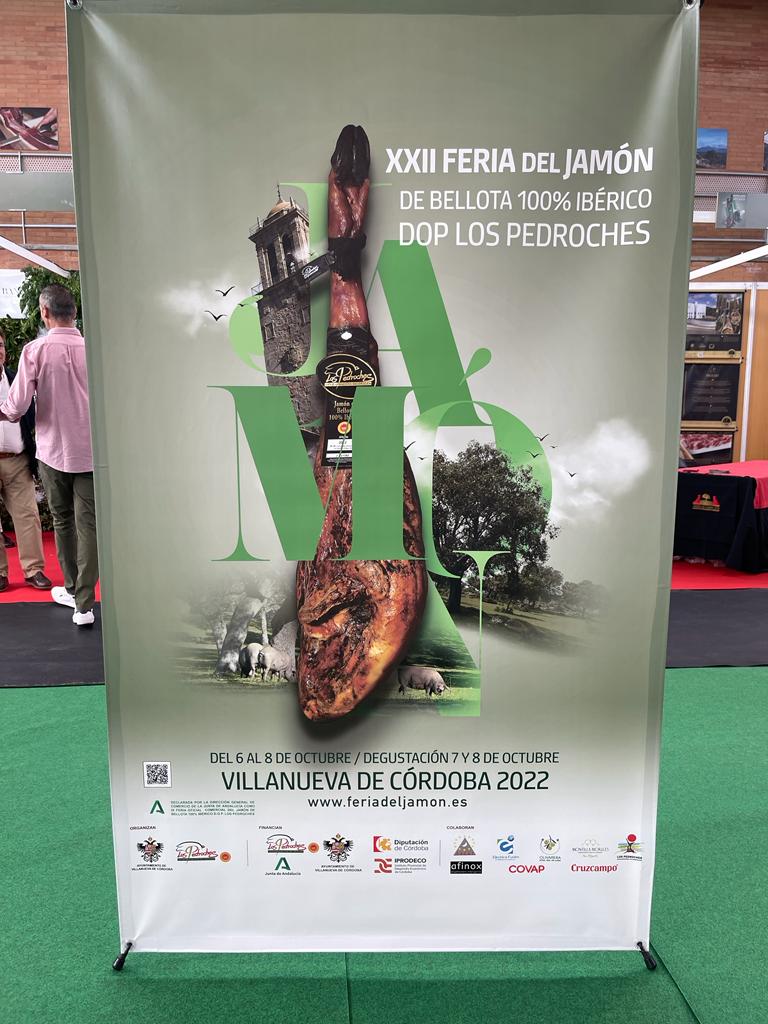 IconosSoftware's tweet photo. Pásate por la feria de @eljamoniberico y hazle una visita  a nuestros amigos de "Señorío de Los Pedroches", degusta la calidad de su producto e infórmate de nuestro #ERP especializado en la industria jamonera. https://t.co/HtHAe4sxqt