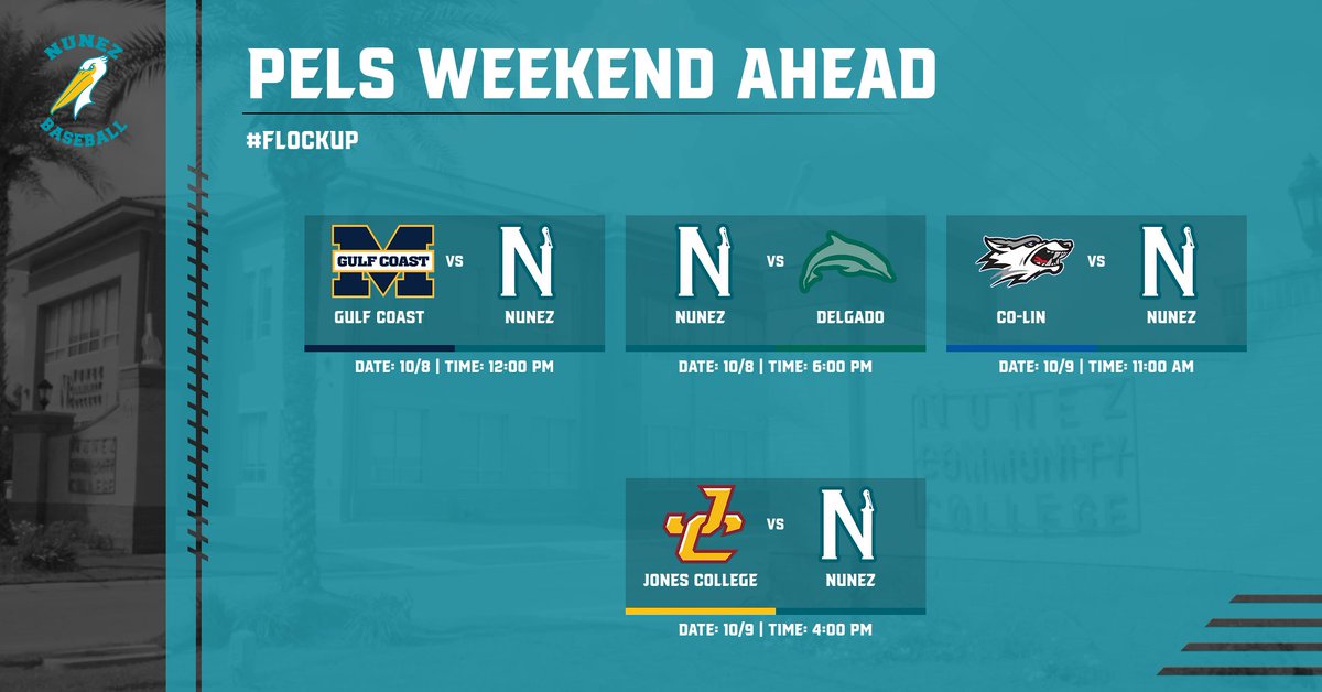 Big weekend ahead for the Pels on the Lakefront! 

#FlockUp