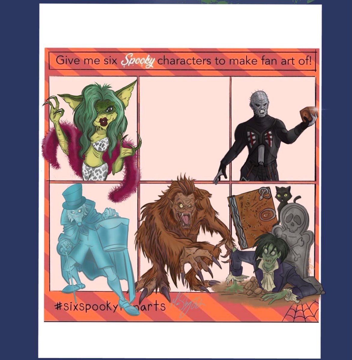 MacSketchyMike's tweet photo. “It's just like I always say; if you want to find something weird you have to go downtown.”

Gremlins 2: The New Batch!
And it’s got Greta😍😍

Entry 5 for #SixSpookySketches
There’s only one left, and it’s a doozy.

#Gremlins #Gremlins2 #Greta #YouKnowYouWould #LipsAndHips https://t.co/IZsgUl0A8G
