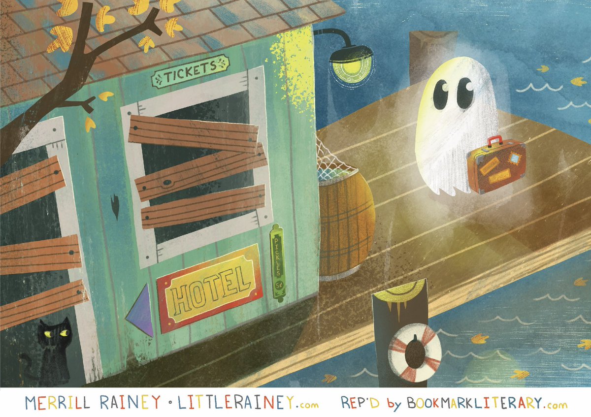 Drats! I missed it again… another day… another #kidlitartpostcard day gone by 🤗😆🎃 

Hi I'm Merrill a picture book creator • paper toy maker from OH! 🤗 Represented by  <a href="/teresakie/">bookmark literary</a> #kidlit #kidlitart #childrensbooks
#ohioauthors
