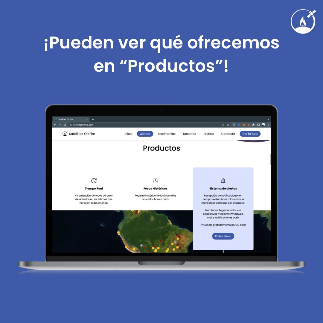 Satellites on Fire tweet media