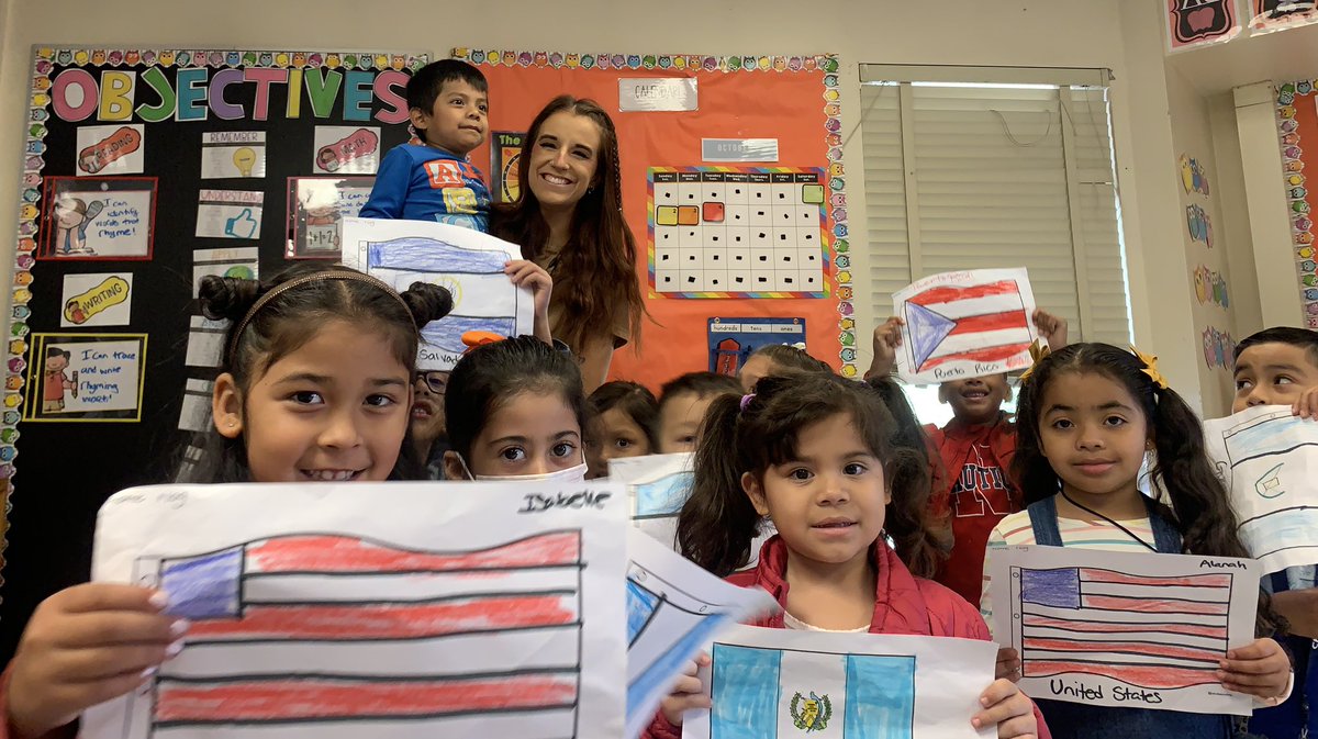 Feliz mes de la herencia hispana!! Con mucho amor, la clase de Ms. Gee! 🇸🇻🇨🇴🇲🇽🇭🇳🇬🇹