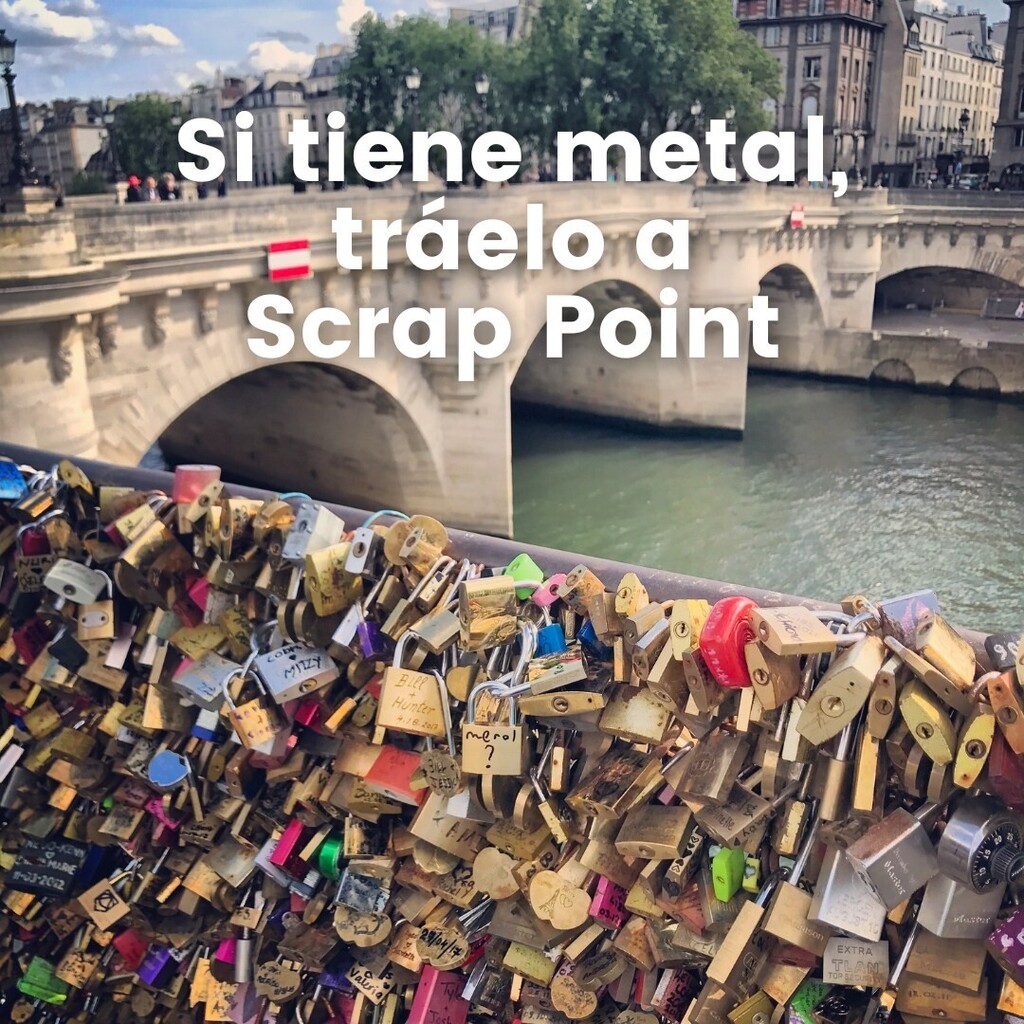ScrapPoint's tweet photo. Cobre, aluminio, hierro, latón, acero inoxidable, aires acondicionados, baterías, teléfonos móviles, grifos, radiadores, residuos de aparatos eléctricos y electrónicos RAEE, motores eléctricos... Si tiene metal, tráelo a Scrap Point! 🔓♻😎

Si tienes d… https://t.co/r2KENJQPSV https://t.co/xwCuW0e5mB