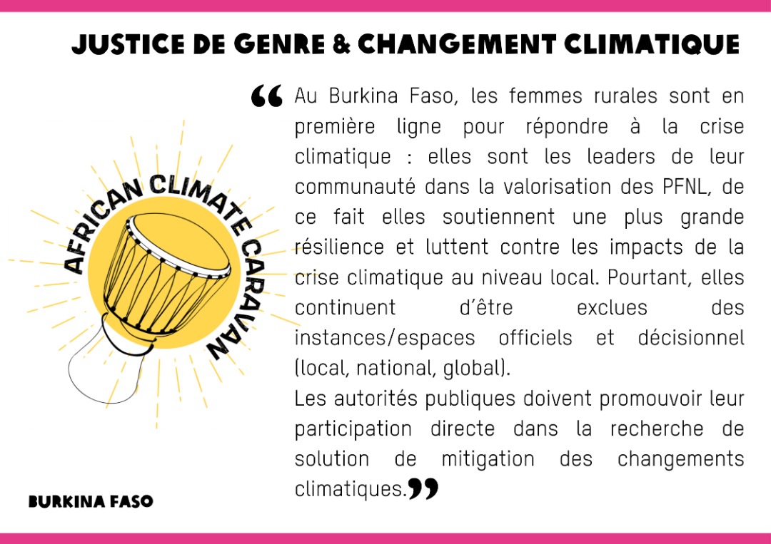 oxfamauburkina's tweet photo. 🌍JUSTICE DE GENRE ET CHANGEMENT CLIMATIQUE
#notre_message⬇️⬇️⬇️
#caravaneclimat226
#226climativist
#lwili
#cop27
#cop4africanpeople
#RoadtoCOP27
#coupdetambour https://t.co/thmSXmX63p