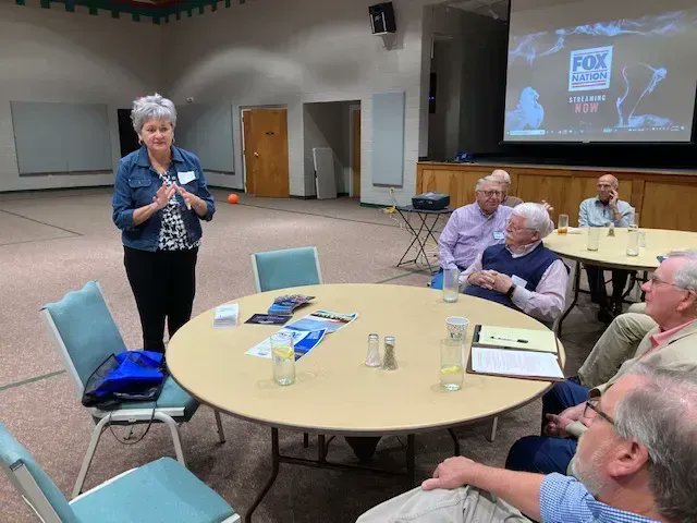 Thank you, @LutheranMen of St. Mark's Lutheran Church, for inviting our Development Director, Susan Wolff, to come speak at your 'Meat and Greet' event! We appreciate your generous donation and support!