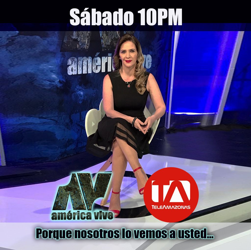 Bici_ecu's tweet photo. Este sàbado 08 de octubre !No te lo puedes perder! #AmericaVive por #Teleamazonas
Conocerás más detalles de #ReCiclas #Ecuador https://t.co/O4Rse6LtyJ