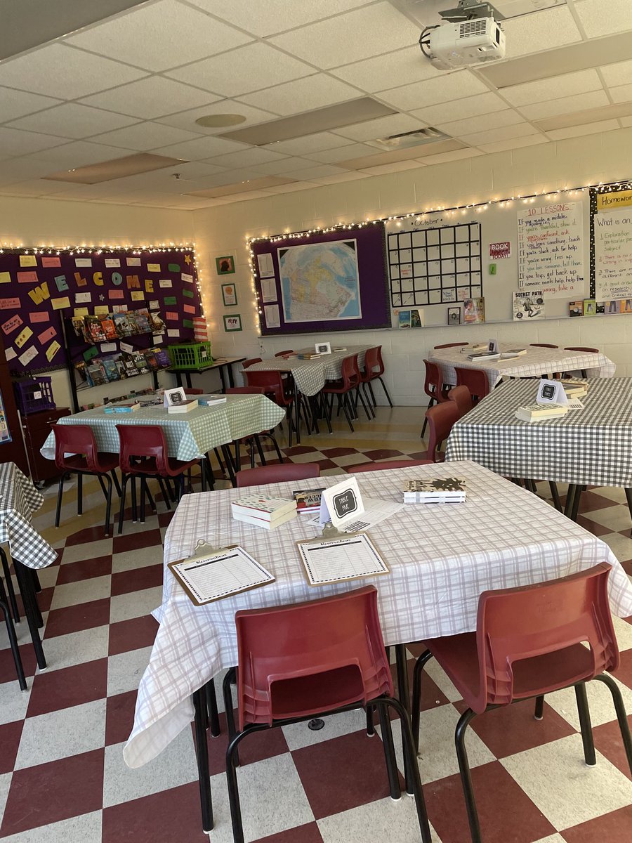 LauraFi26141447's tweet photo. Thank you Ms. Harris! Sous chef extraordinaire! We had so much fun book tasting today! #engagement #hrce #grade7booktasting #shjh2022 https://t.co/8r5yu3VtUB