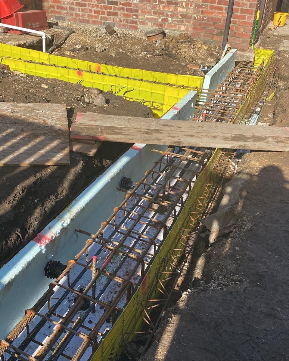 ltd_optima's tweet photo. Piles and Ground Beams complete this week in North Yorkshire for a repeat customer on a large rear extension. Please do not hesitate to contact us for piling works nationwide. https://t.co/DWYczAG0hb