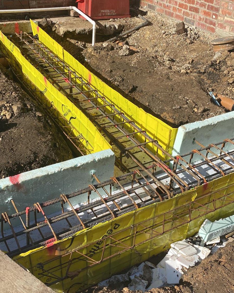 ltd_optima's tweet photo. Piles and Ground Beams complete this week in North Yorkshire for a repeat customer on a large rear extension. Please do not hesitate to contact us for piling works nationwide. https://t.co/DWYczAG0hb