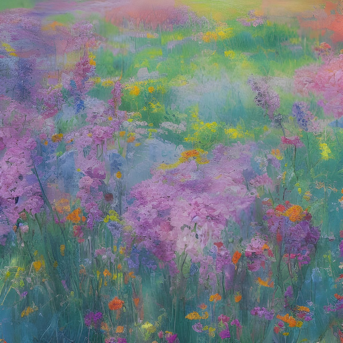Abstract Floral Landscape - Made in <a href="/NightcafeStudio/">NightCafe Studio</a>.
Available on <a href="/redbubble/">Redbubble</a>: tinyurl.com/3ve2276p

#aiart #nightcafe #digitalart #DigitalArtist #floral
#flowers #shopping #FlowersOnFriday #painting #printsforsale #prints #artprint #artist #pastel #nature #redbubble