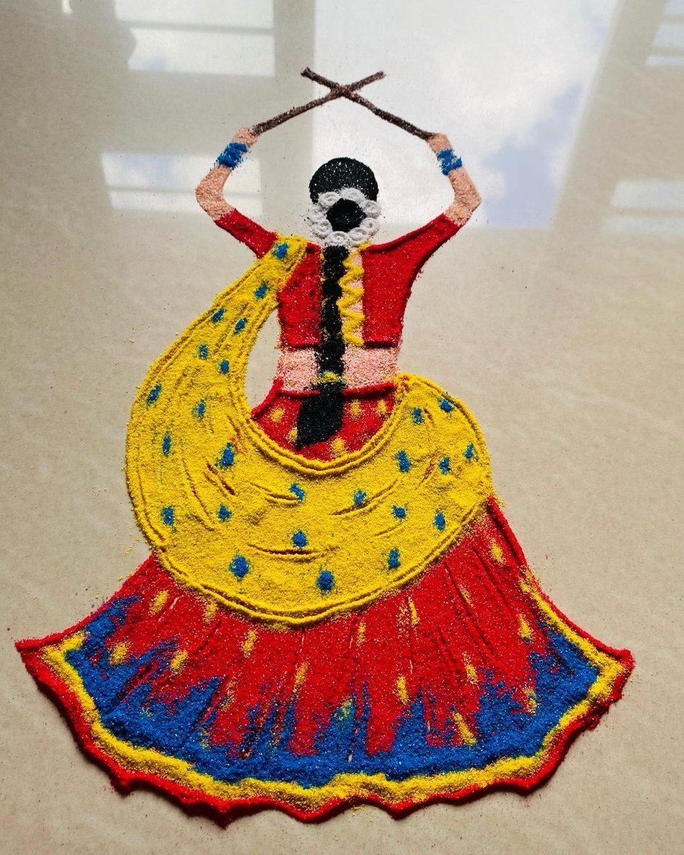 RangoliDesignss's tweet photo. Dhandiya Festival Rangoli Design by Kalavathi
https://t.co/r3cFGxM6aM
#rangoli #rangolidesign https://t.co/bBoaWmdv3s