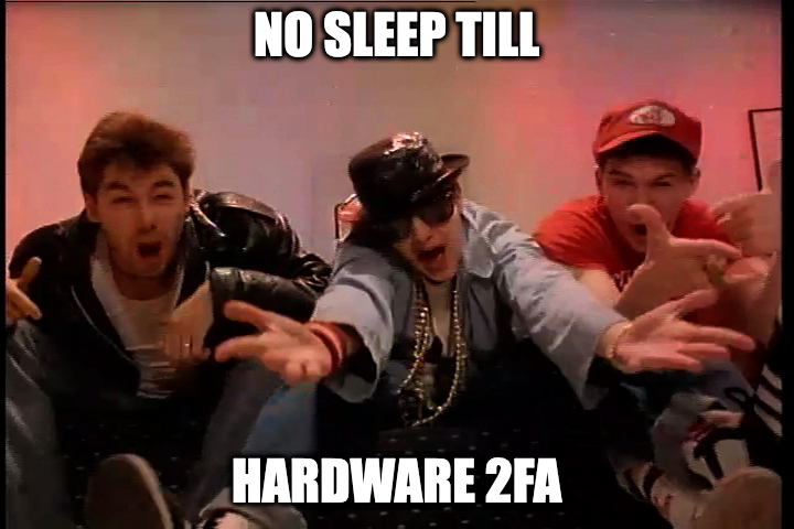 InfosecTurdFerg's tweet photo. Accept no substitutes #infosec #hardware2FA https://t.co/SBHRdoJvmX