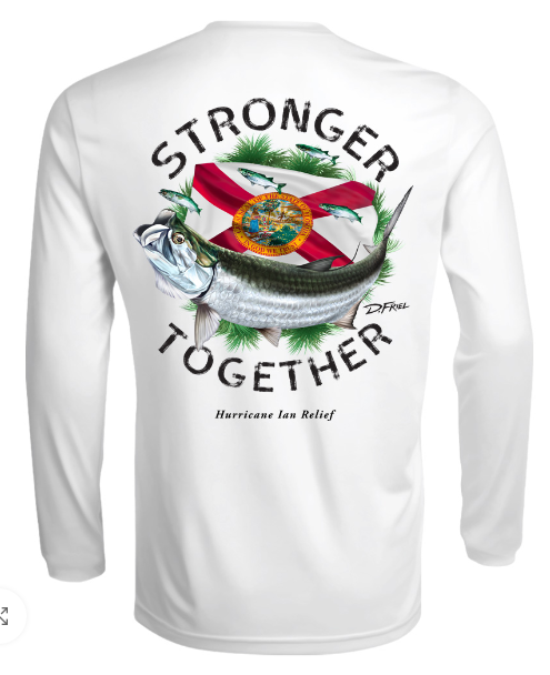 papaspilar's tweet photo. Help us raise funds for Hurricane Ian Relief! We've teamed up with artist and activist @dennisfriel to raise funds for relief efforts benefitting the @Capt4CleanWater's Guide Relief Fund. Visit https://t.co/rMJgQOtFfT to purchase your Relief Benefit Shirt today. #PapaCares https://t.co/bMiCZYnfum