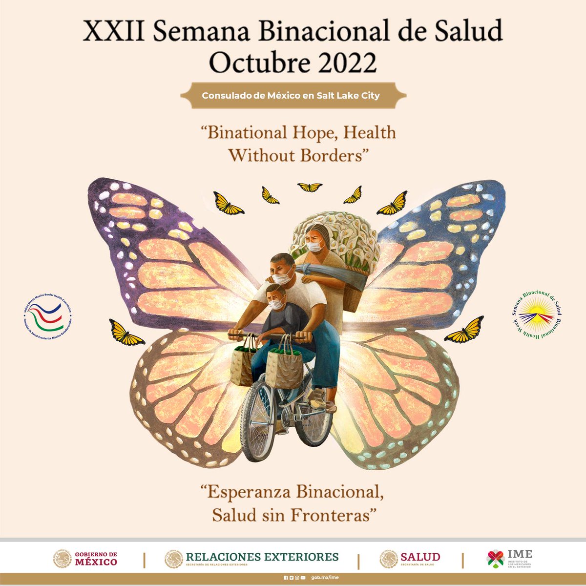 ConsulMexSal's tweet photo. ¡No te pierdas las actividades de la XXII Semana Binacional de Salud que se realizarán a lo largo del mes!
Consulta el calendario aquí 👉🏻 https://t.co/NJXIFXlPlB 👈🏻
#SemanaBinacionaldeSalud #XXIISBS #SaludSinFronteras #EsperanzaBinacional #BinationalHope #HealthWithoutBorders https://t.co/RmMlXlGyTL