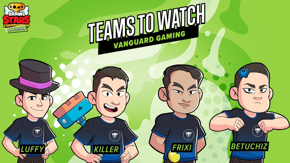 Brawl Stars Esports (@brawl_esports) on Twitter photo One of the NA & LATAM N teams in World Finals contention, <a href="/VanguardGaming/">Vanguard Gaming</a> is the October Team To Watch! ๐ก
They aren't just making the Grand Finals, they could win it all.
It's going down this Sunday at 9pm UTC ๐
event.brawlstars.com
#BSC2022 One of the NA & LATAM N teams in World Finals contention, <a href="/VanguardGaming/">Vanguard Gaming</a> is the October Team To Watch! ๐ก
They aren't just making the Grand Finals, they could win it all.
It's going down this Sunday at 9pm UTC ๐
event.brawlstars.com
#BSC2022