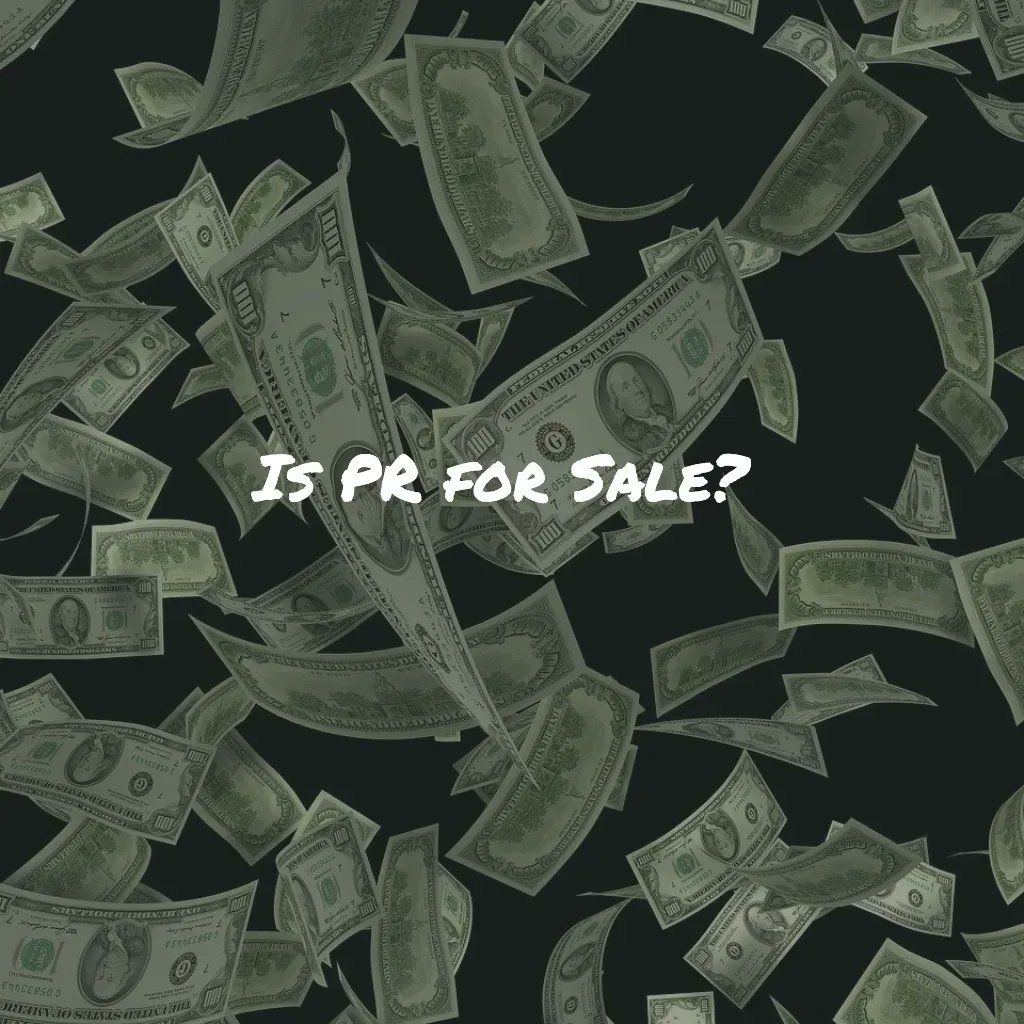 PRisUs's tweet photo. If a fishy PR "opportunity" lands in your inbox - be sure to look closer before agreeing to anything.
Paying for media is OK - if that's what you want to do - but paid media masquerading as earned media is also known as a scam.
Is PR For Sale?
https://t.co/iVcf4pKbHW
#PRscams https://t.co/ZIcc5npfnP