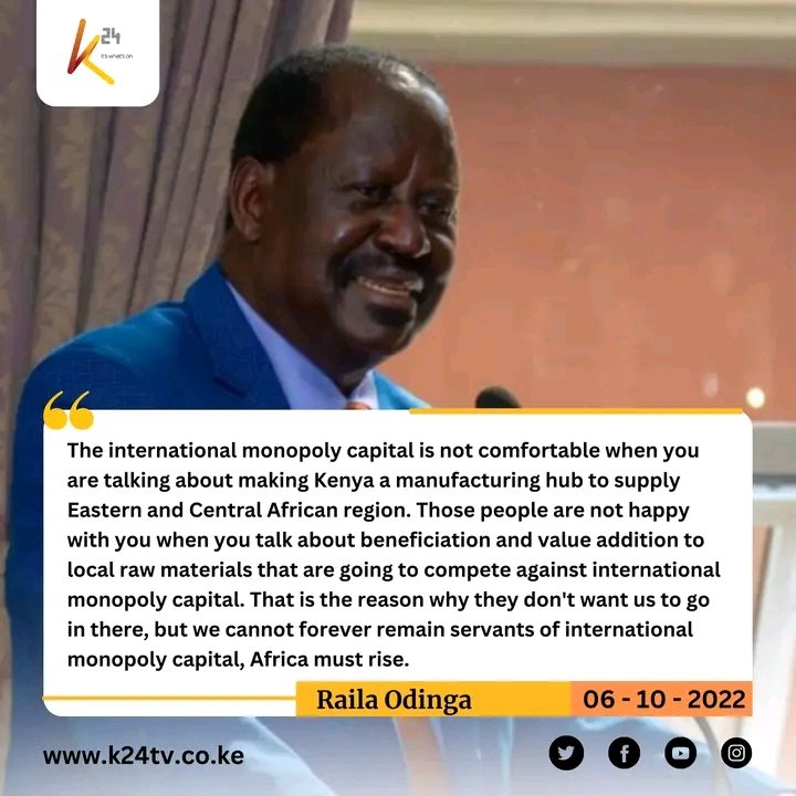 carthodex's tweet photo. Here I sympathize with Baba.
There is a Clarion call to make Kenya a manufacturing hub.

Volodymyr Zelensky President Uhuru Kenyatta #ARSLIV  Julie Soweto Aisha Jumwa Tanzania 1962 Cuban Missile Crisis Lukashenko https://t.co/YIrBVzxfzu
