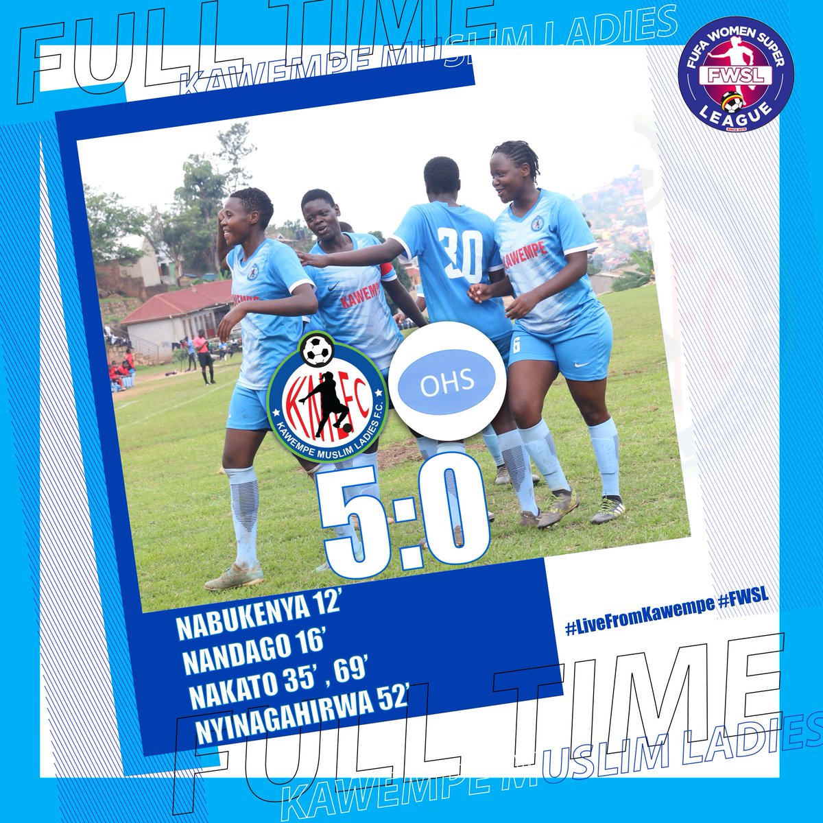 AlohaStudioz's tweet photo. 💪😊
We are official graphics partners for @FUFAWSL side @KawempeClub
We'll done on this one ladies. 
@JjuukoJoel 
@SportzNowUg https://t.co/dlwuY59PnU