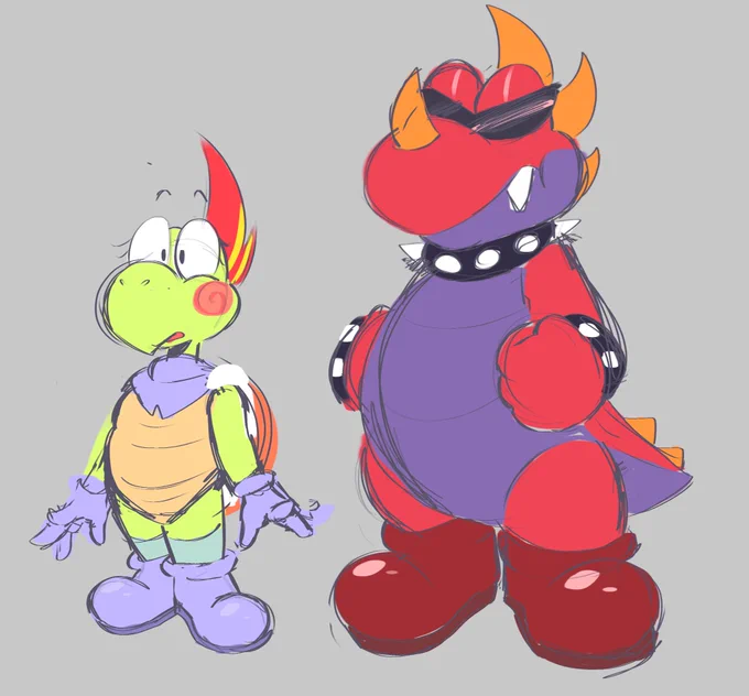 Mario movie reminded me of my mario oc goobers 