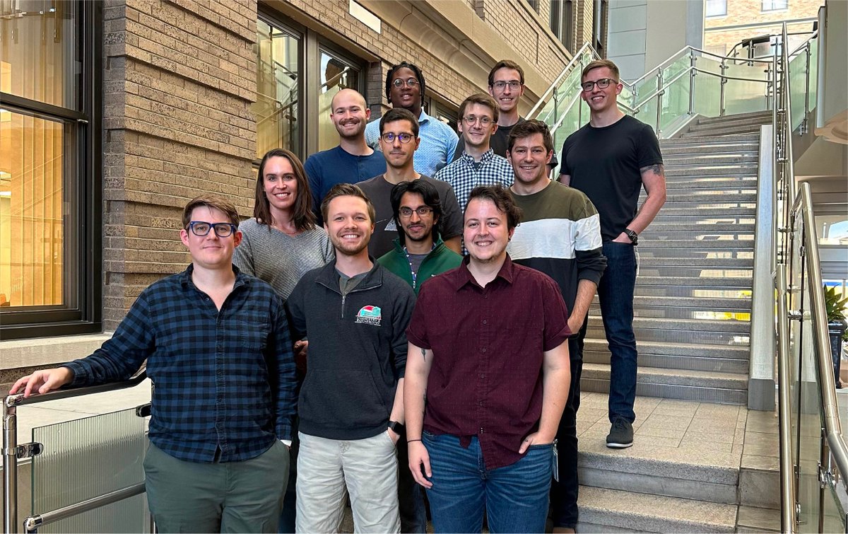 Over the summer, the lab has grown quite a bit! 

We're excited to formally welcome grad students Aidan Flynn, Stephen Plassmeyer, Borna Novak, and Ramiz Somjee (W/ Corbo lab), postdoc Emery Usher, and Cori fellow Jackie Pelham!