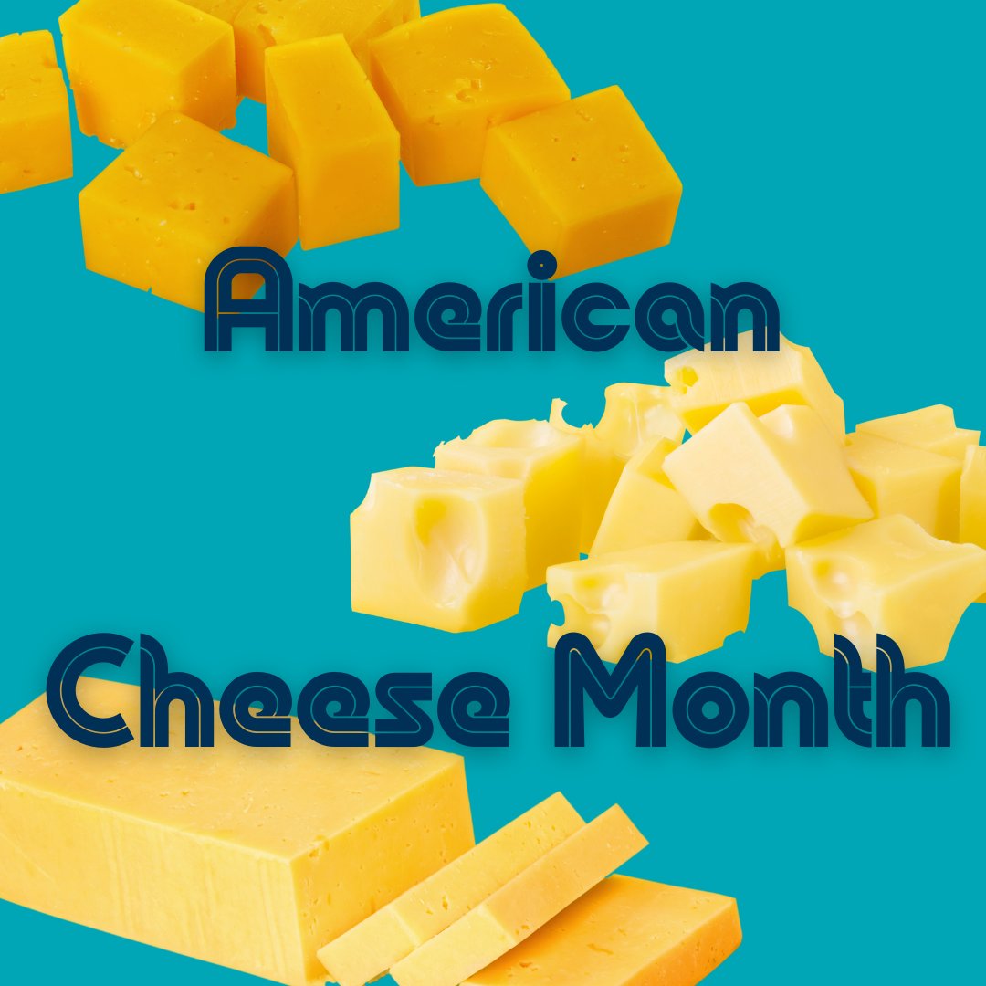 October is American Cheese Month! Did you know there are over 50 licensed cheesemakers making over 200 varieties of cheese —from cow, sheep, and goat milk— right here in Washington? For a nice snack, pair the cheese with apples, pears, or any number of fruits grown in the state!