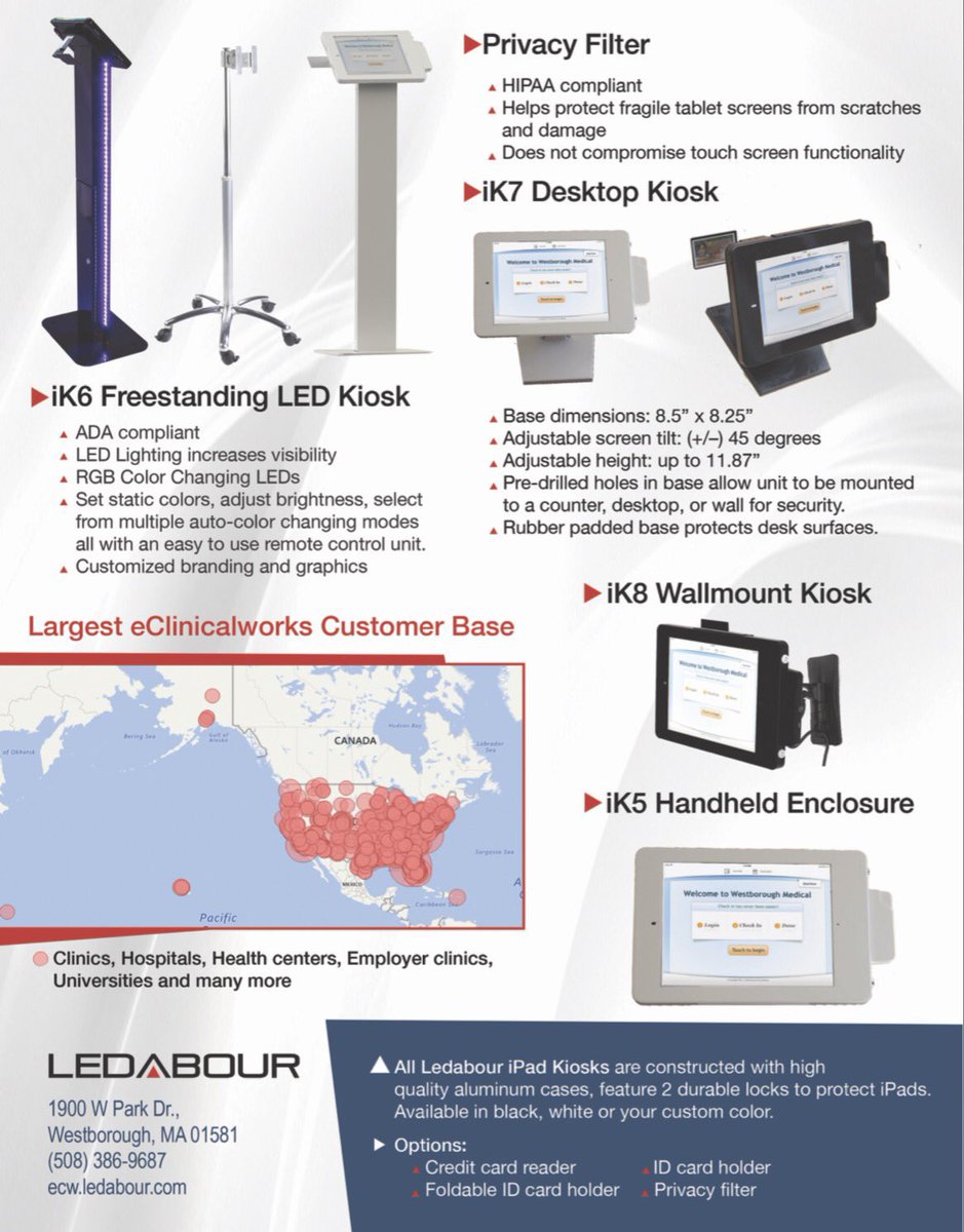 Ledabour's tweet photo. #eCWNC22 to all our clients #ledabour kiosks could mot make it this year but we are ready for any of your questions and orders so please contact us sales@ledabour.com or visit our website https://t.co/cmgEJHikBD or call us on 508-386-9687 https://t.co/iunSo4Srez