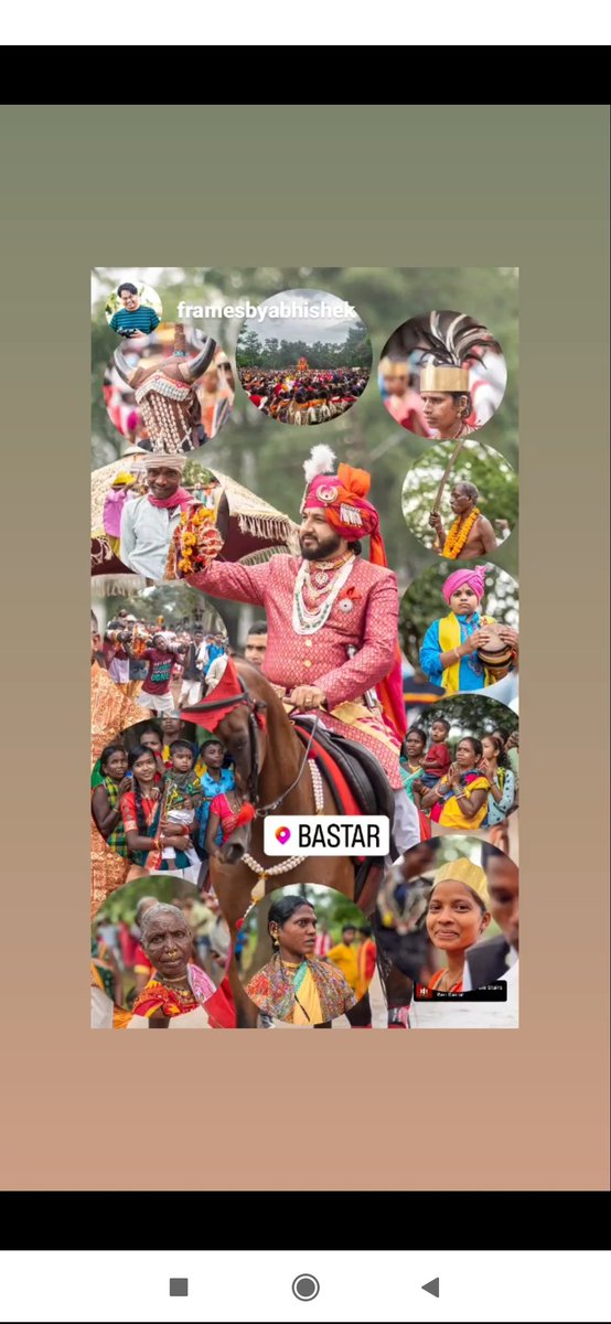 #bastar king ...