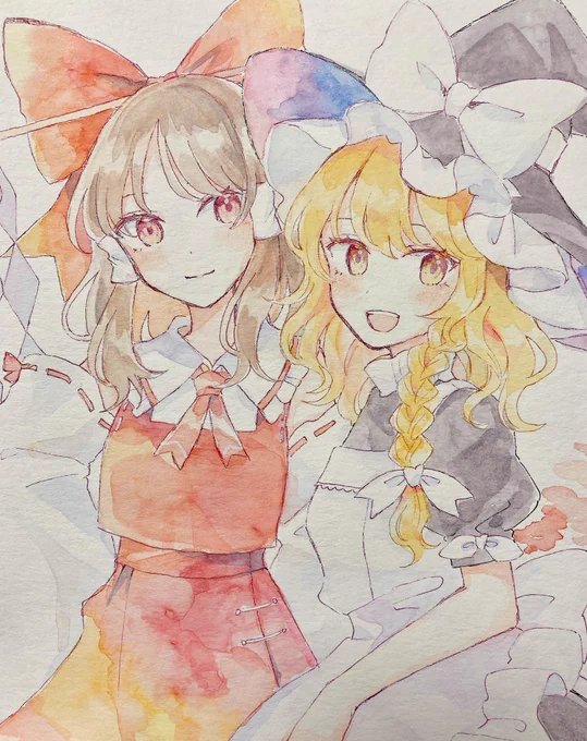 紅魔郷霊夢と魔理沙 