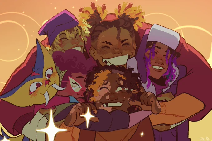 God I love these turtles- first time drawing (human) them!! #rottmnt 