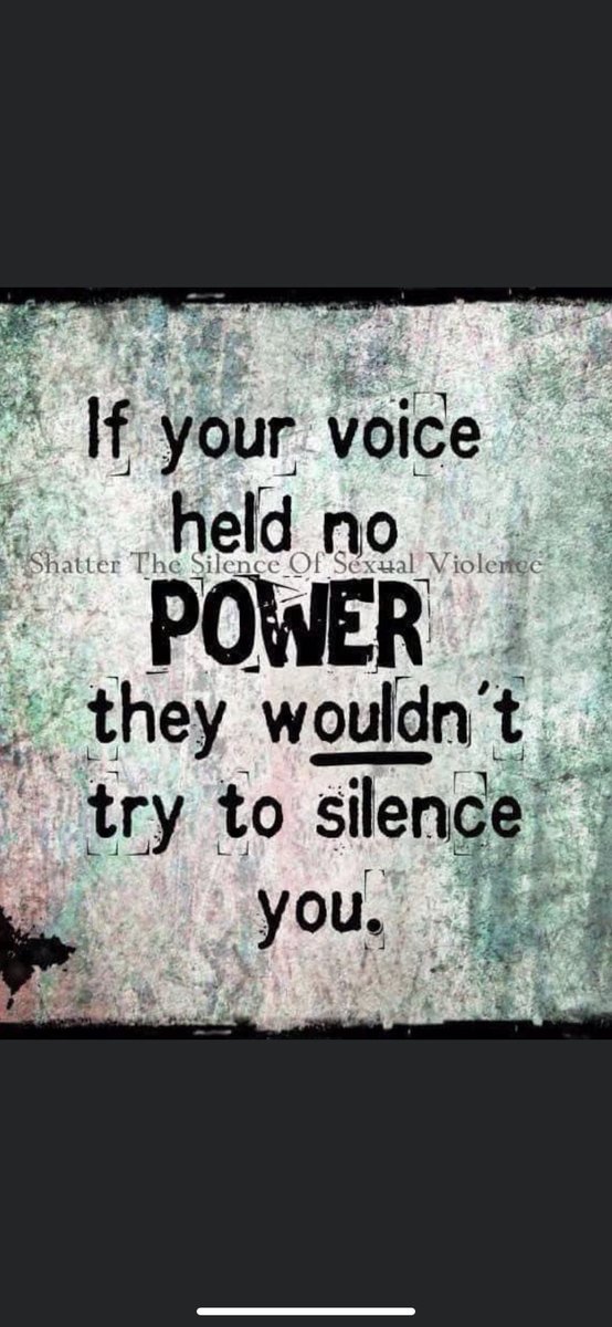 We have to speak up we cannot stay in silence