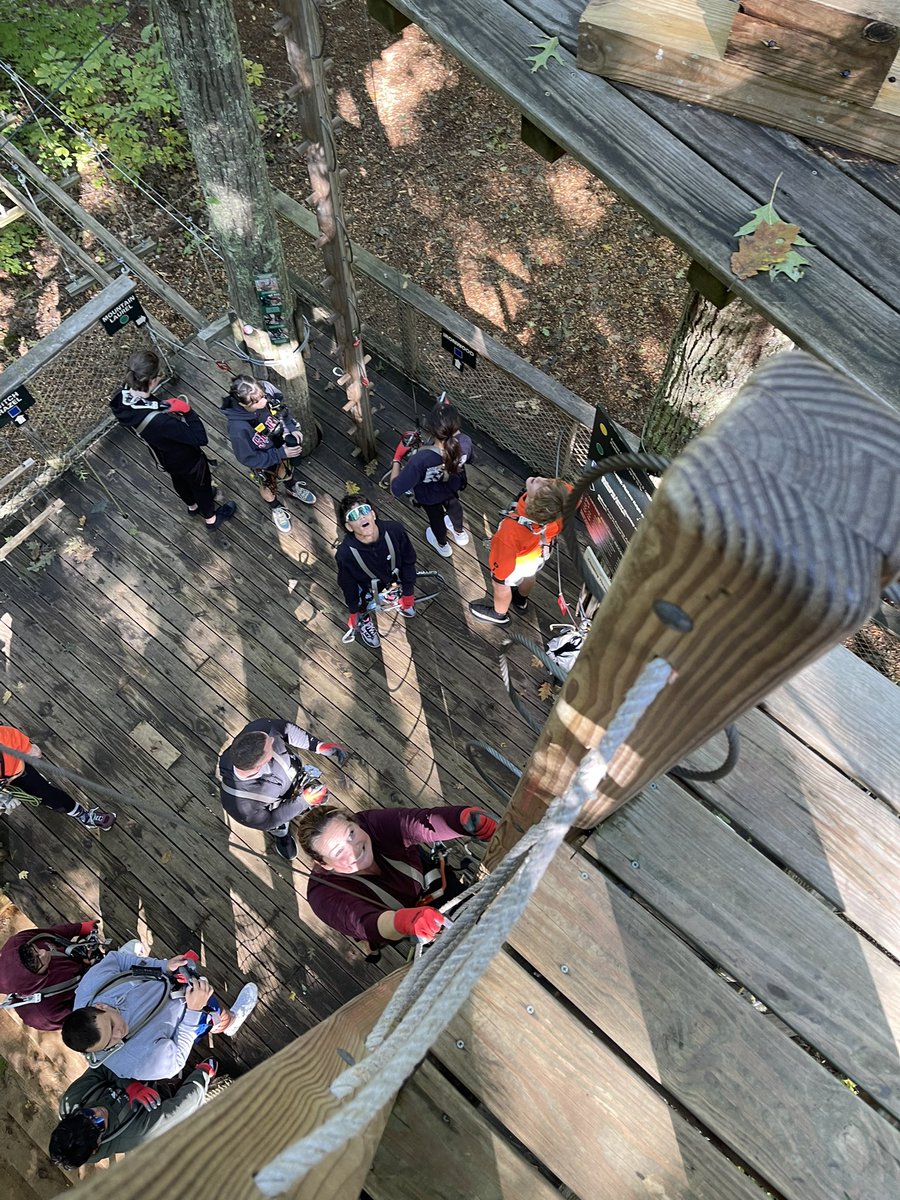 PHS_MS_WELLS's tweet photo. We had a blast in the trees today! Hope everyone had a great learning adventure day! https://t.co/VeI1t1NrOp