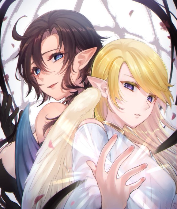 キミを守る檻になる/お前の使う剣になる
#創作百合 