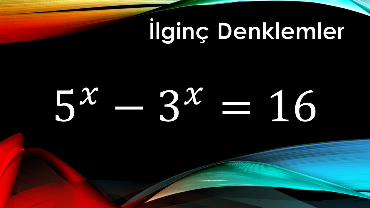 Yeni video yayında.
İyi seyirler...😉

A Nice exponential equation ! Can you find the real solutions ?

 #math #matematik #exponentialfunction #üstelfonksiyon 

youtu.be/nz7eM1RsBsQ