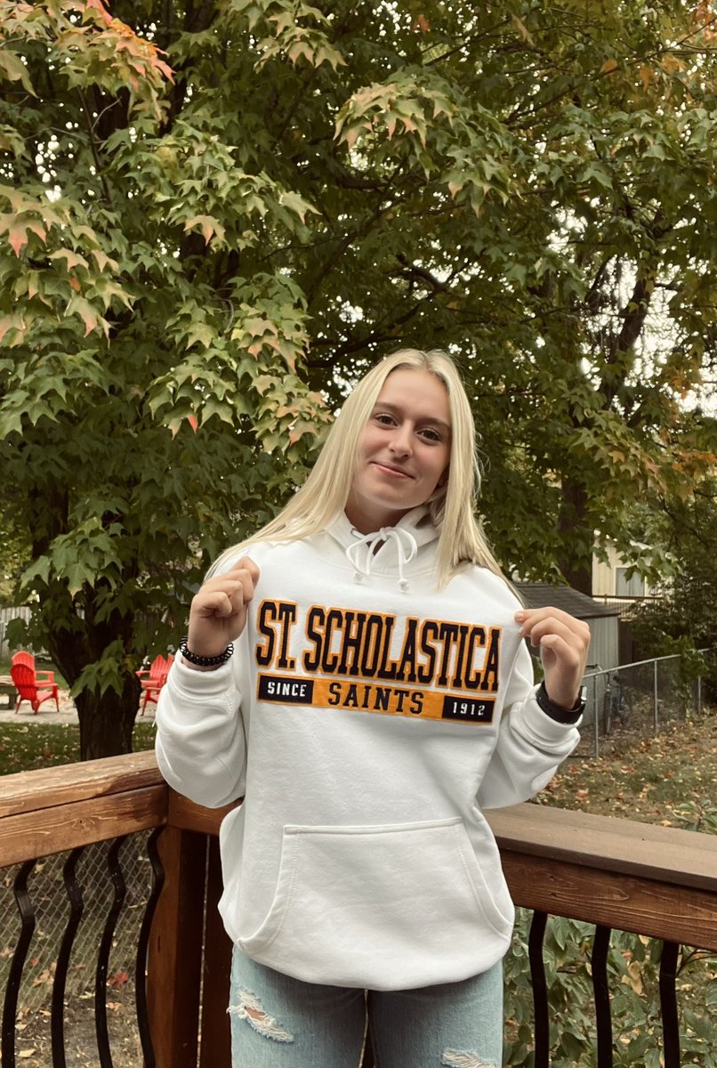 hannahcompton_'s tweet photo. I’m excited to announce my commitment to further my academic and athletic career at St Scholastica! Thank you to everyone who has supported me along the way! https://t.co/41Kc6Jh7y5