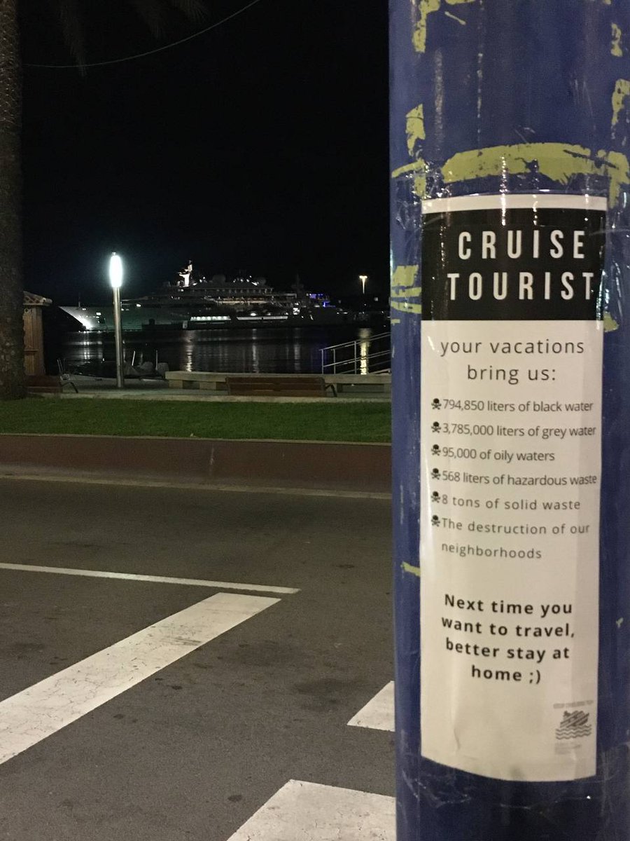 Dear cruise tourist:

#stopcreuers