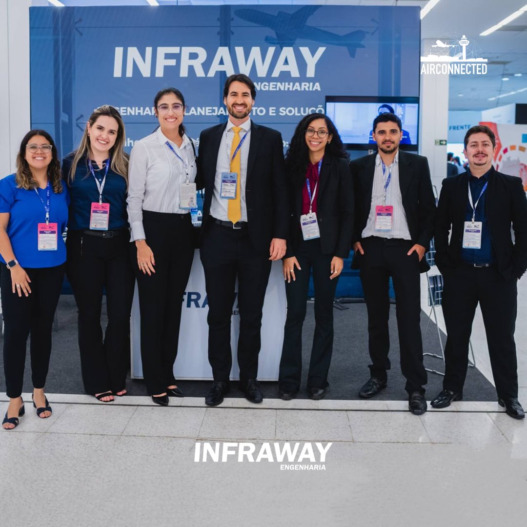 infrawayEng's tweet photo. Finalizando a semana com registros do segundo dia de AirConnected! ✈️

👉Confira as apresentações do Thiago acessando o seguinte link: https://t.co/H9iO4QPFdb

-⠀
#INFRAWAY #aviacao #infraestrutura #AirConnected https://t.co/81TLPfkpXE