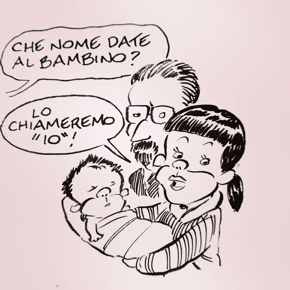 Leo_Ortolani's tweet image. "Chi è?"