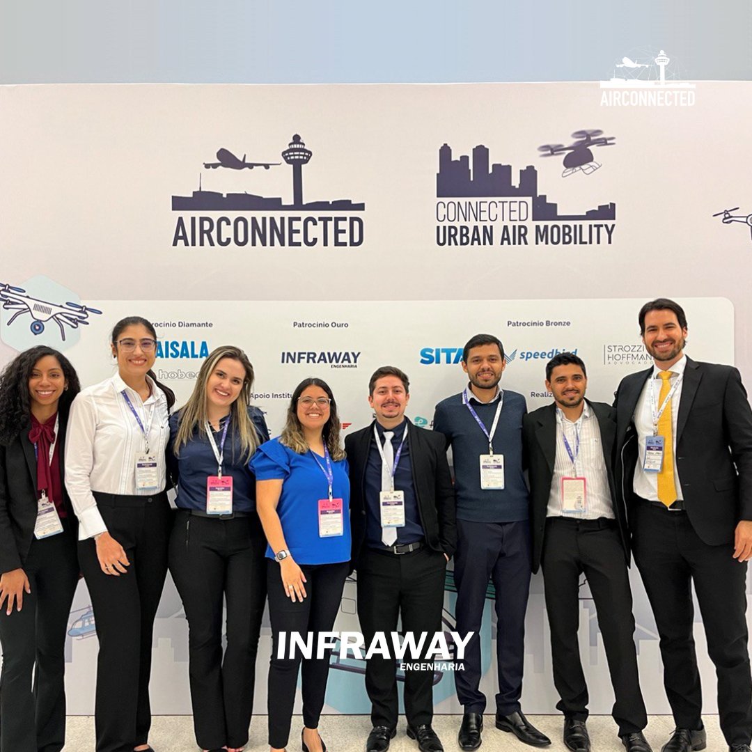 infrawayEng's tweet photo. Finalizando a semana com registros do segundo dia de AirConnected! ✈️

👉Confira as apresentações do Thiago acessando o seguinte link: https://t.co/H9iO4QPFdb

-⠀
#INFRAWAY #aviacao #infraestrutura #AirConnected https://t.co/81TLPfkpXE