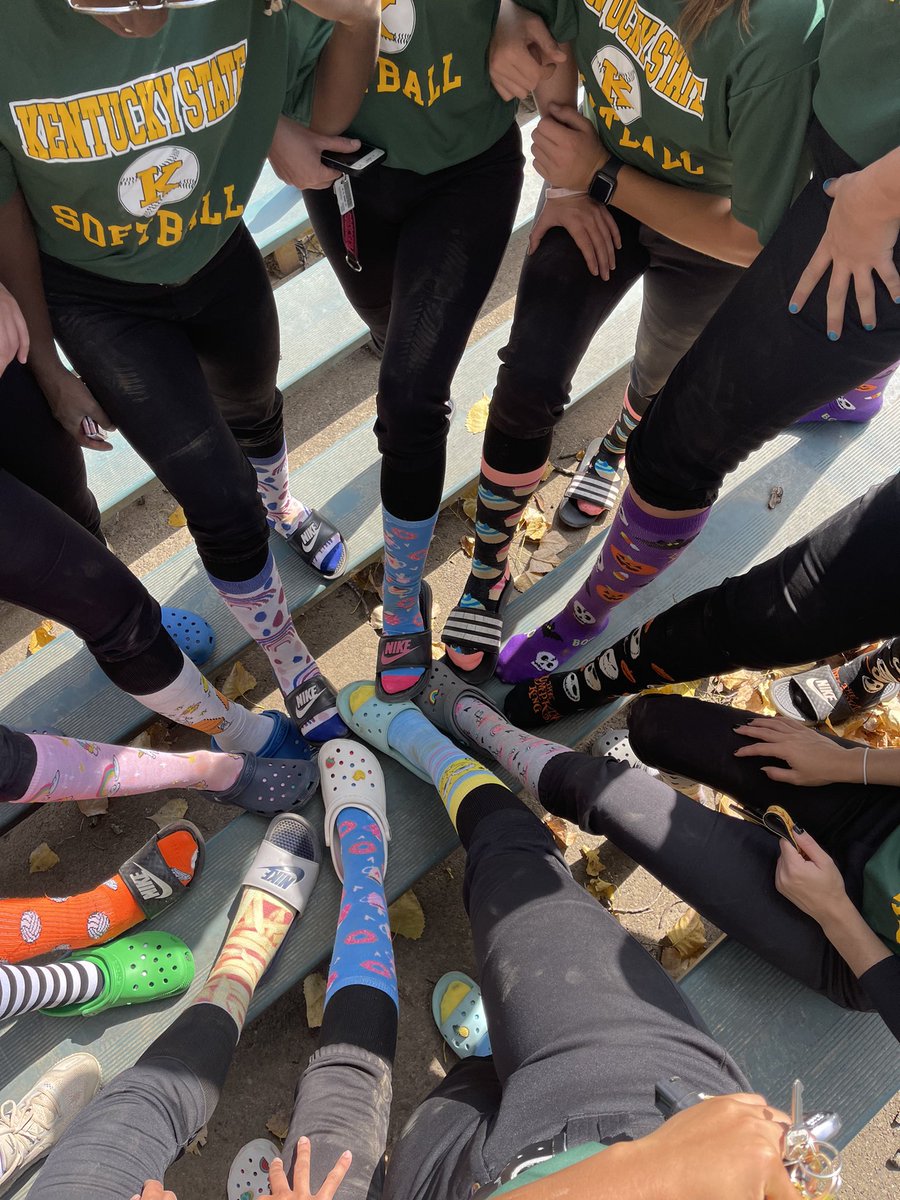 Crazy Sock Day at practice today!!! #bALLIN G.O.O.D