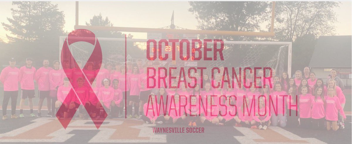 Spartans_Futbol's tweet photo. It’s October!!  On 4 Oct 2022, both the @girls_spartans and @Spartans_Futbol soccer teams united to honor those fighting cancer, both past and present.  All recognized were given flowers during halftime at both games. #Stickit2Cancer @wayne_local https://t.co/B5EMkxLWqj