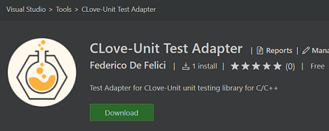 fdf8210's tweet photo. Hi there! companion Visual Studio Test Adapter for CLove-Unit has been relased! https://t.co/90oZxgbfks
NOTE: if are more a VSCode guy, CLove-Unit extension is already there! :). For more info: https://t.co/hwn0o7jjQM

#cprogramming #cpp #unittesting https://t.co/f4oW9YrXia