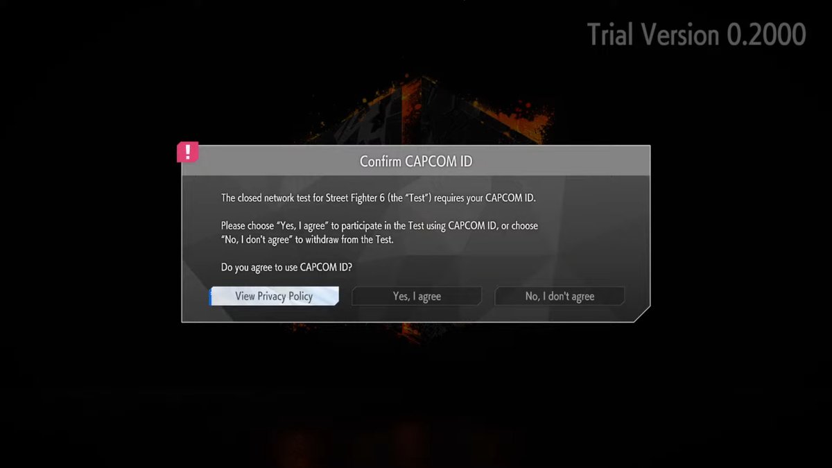 GloriousGloryGG's tweet photo. Got invited to play the beta, but cannot get past the Confirm CAPCOM ID page no matter what I try.

For some reason, getting an invitation and then not being able to play feels worse than just not being invited.

@StreetFighter can anybody help? https://t.co/U89It4DG2f