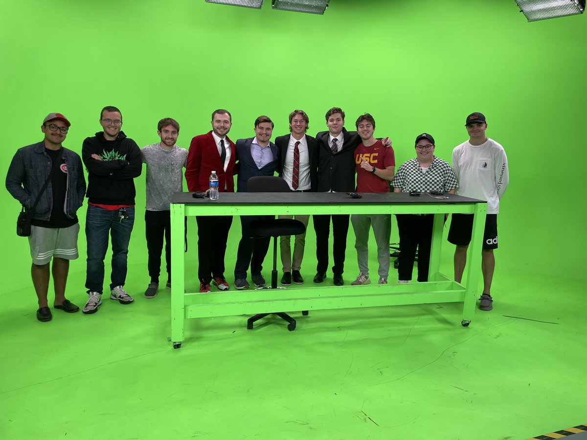UTVS's tweet photo. Welcome to Crunch Time where we discuss your favorite topic, sports!🥊 Watch the first episode of Crunch Time at 3:30PM on Spectrum Channel 180 and on Vimeo! #CrunchTime #Sports #UTVS #SCSU #GoHuskies https://t.co/yFBHOYrBMj