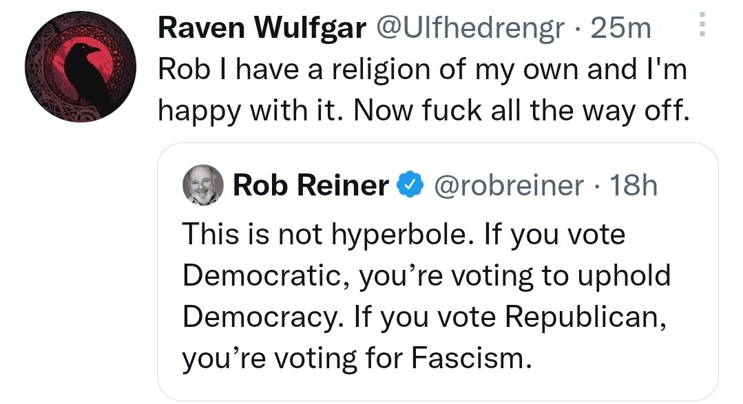 YTGamersonGames's tweet photo. Opposing fascism is a bridge too far for some Old School Gamers.  REMEMBER: Folks like him are voting, ARE YOU?
#vote #VoteBlueForSoManyReasons #VoteBlueToSaveAmerica #VoteBlue2022 #VoteBlueIn2022 #VoteBlue #VoteBlueToProtectWomen #VoteBlueToProtectLGBTQ https://t.co/UgdGnQ750O