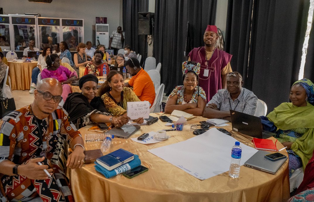 “As we wrap up the Annual Technical Consultation on the Elimination of #FGM, we must amplify our voices through more Innovative approaches in ensuring no woman or girl gets cut” #TogetherLetsPledgeToEndFGM @rosensarr Country Representative @UNFPATheGambia