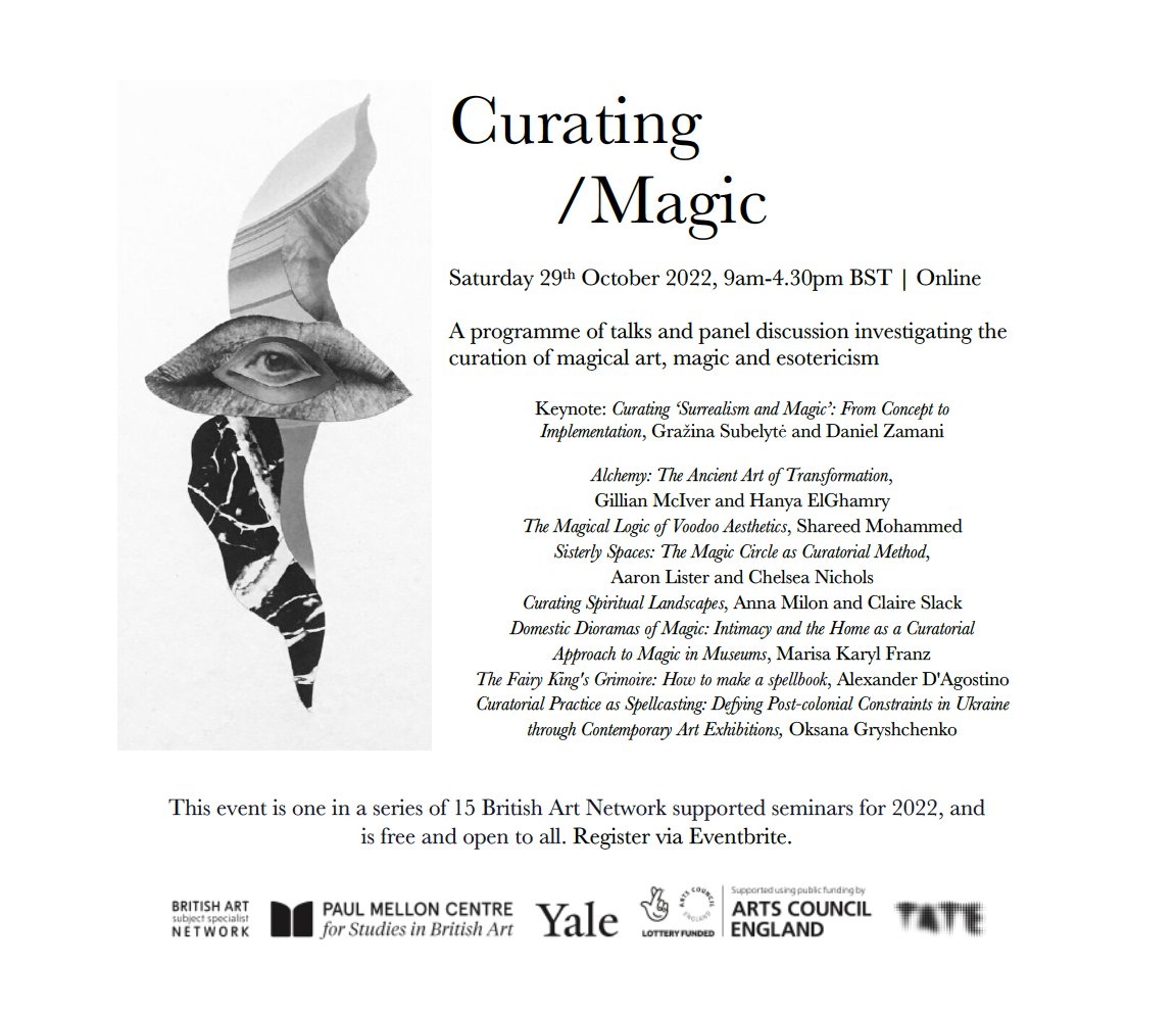 CuratingMagic's tweet photo. ✨We are very excited to announce the speakers for Curating Magic! ✨

More details on our programme to follow.

If you would like to attend, please book via the link below - we'd love to see you there.

https://t.co/TYDd17AR2D https://t.co/9Bx0aP5Upl