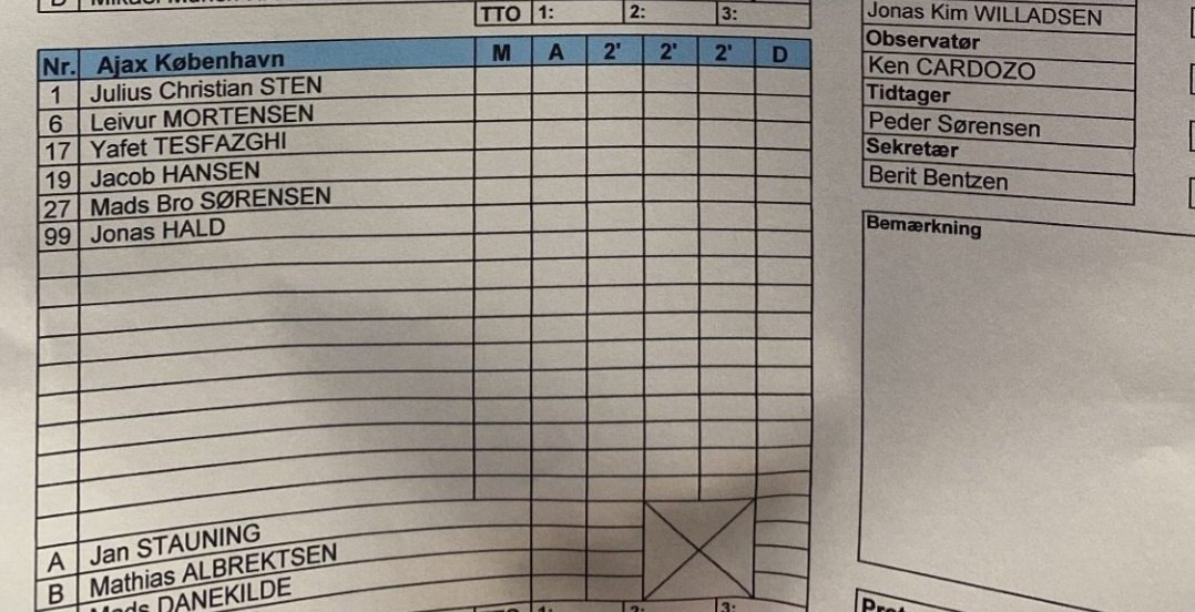 Hvor er det synd for spillere og stab i Ajax København. Tænk at tage til kamp med fem markspillere og en målmand. Det er simpelthen en tragisk situation for holdet. Det burde ikke kunne lade sig gøre. #hbold